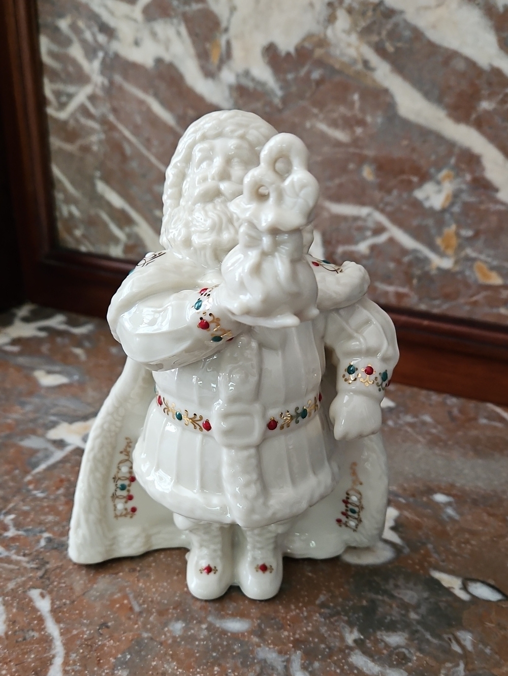 Vintage Lenox China Jewels Santa Gifts #8 In Series USA